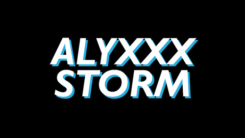 Header of alyxxxstorm