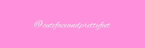 Header of cutefaceandprettyfeet