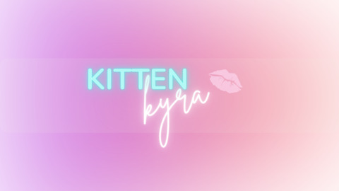Header of kitten.kyra