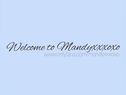 Header of mandyxxxoxo