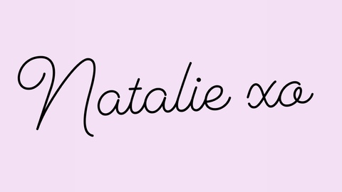 Header of nataliegreenxo