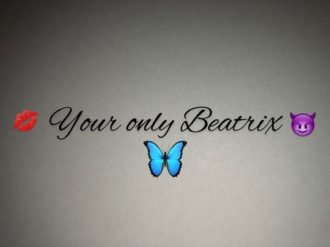 Header of youronlybeatrix